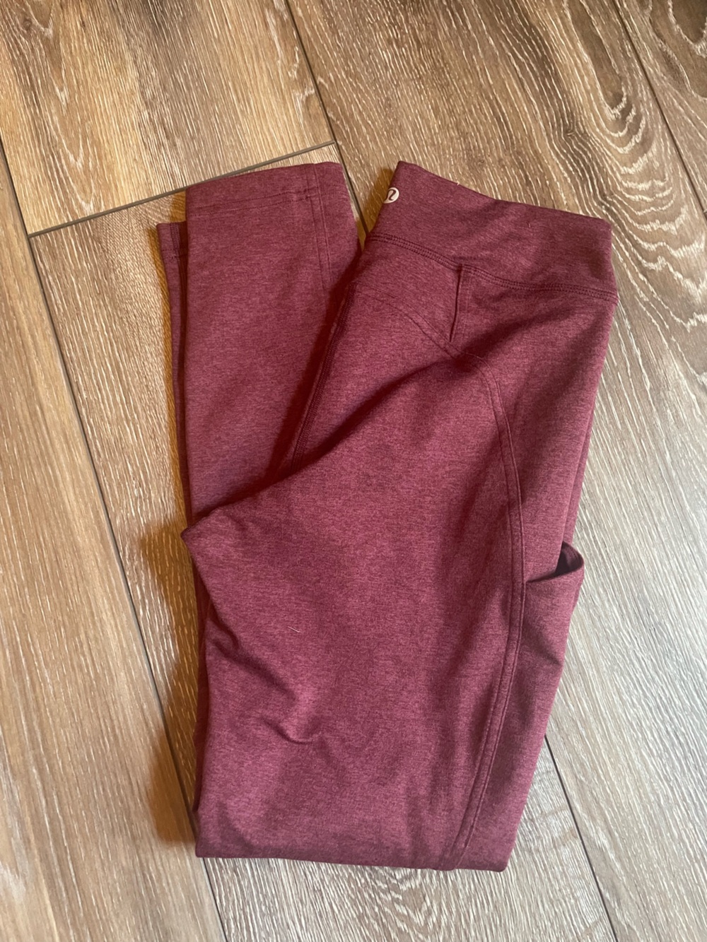 lululemon athletica Burgundy Leggings